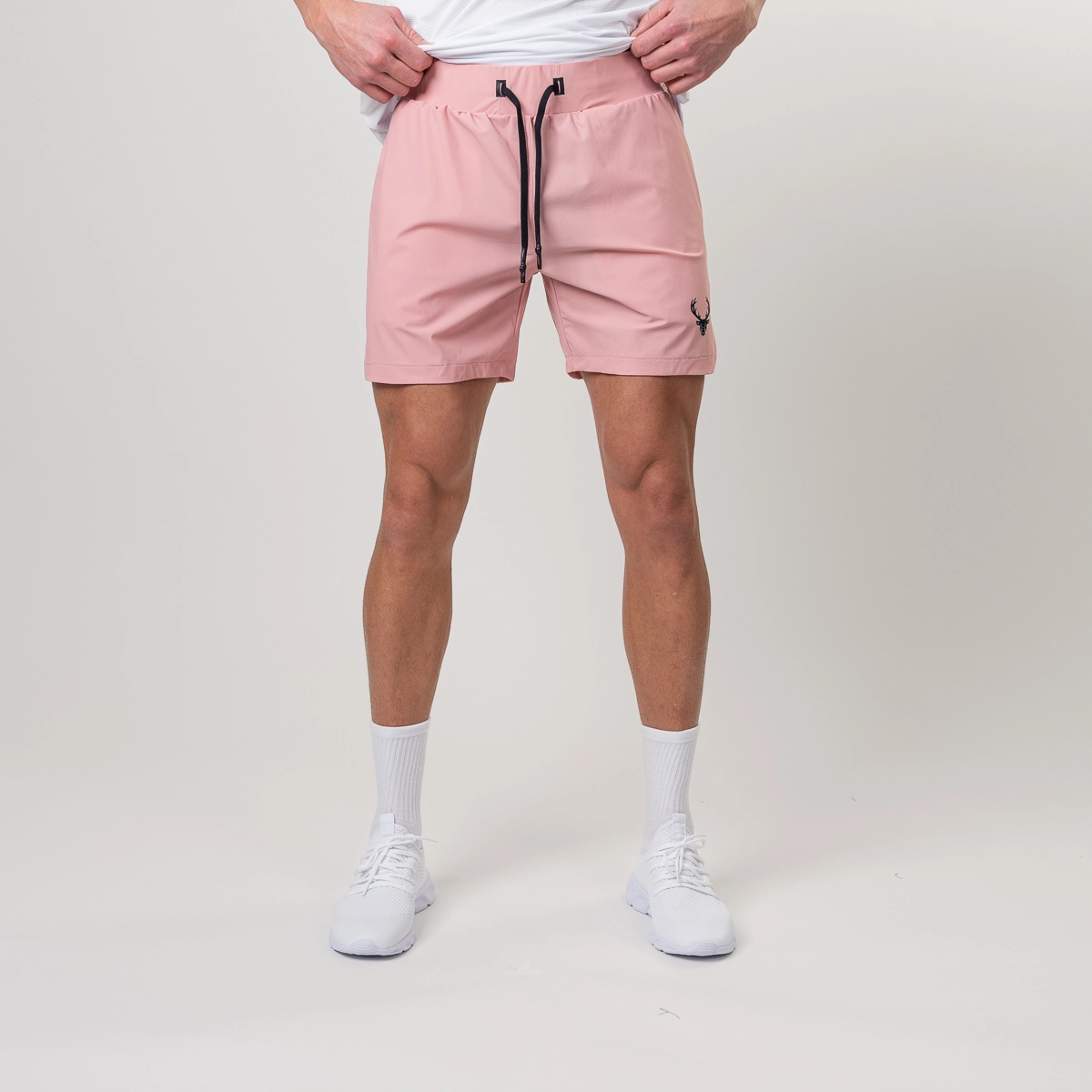 Light pink best sale athletic shorts